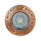 16226-MR16-5.3-Amb-Co Светильник точечный янтарный-медь от интернет магазина Elvan.ru