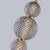 4611-1P, подвес, D130xH440/2050, LEDx7W, 910LM, 3000K, included
