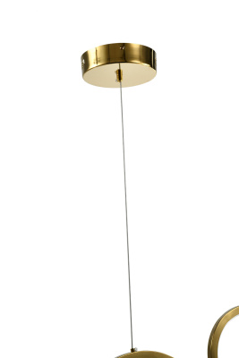Светильник ZORTES OSTY ZRS.1209.04, Мощность - 65Вт, Тип лампы: LED, В -1500мм/700мм / Ш - ø300/200*2мм