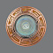 16226-MR16-5.3-Amb-Co Светильник точечный янтарный-медь от интернет магазина Elvan.ru