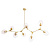 Люстра на штанге Arte Lamp YUKA A4103SP-8GO