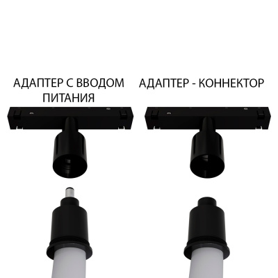 Подвес-держатель в шинопровод (трек) Linea Optima Для гибкого неона Loop