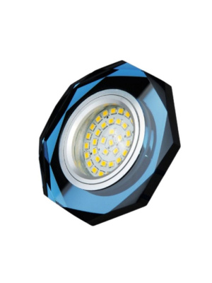 8220-MR16-5.3-Blue Светильник точечный синий от интернет магазина Elvan.ru