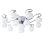 Люстра Arte Lamp MONIKA A6058PL-12CC