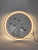 5378-60W+8W-3000K/4000K-MtGl Люстра потолочная светодиодная матовое золото ELVAN от интернет магазина Elvan.ru
