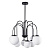 Люстра на штанге Arte Lamp MEBSUTA A1675LM-8BK