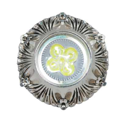 001-MR16-5.3-Si Светильник точечный серебряный от интернет магазина Elvan.ru