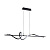 Подвесной светодиодный светильник Arte Lamp Twisted A4587SP-30BK
