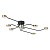 6532/99CL LEDIO LN23 220 чёрный, латунь Люстра потолочная LED 100W 3000-6000K 4547Лм 220V FLINT