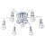Потолочная люстра Arte Lamp GELO A6001PL-7WH