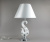 6215/1-Wh Лампа настольная белая E27x1 ELVAN от интернет магазина Elvan.ru