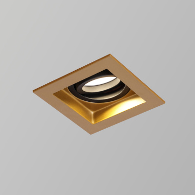 2791-1C, врезной светильник, L100xW100xH90, 1xGU10LEDx7W, 560LM, 4000K, included