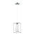 3731/1 SUSPENTIONI LN19 335 хром Подвес E27 1*60W 220V ELLIOT