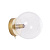 Настенный светильник Arte Lamp VINCENT A7790AP-1GO