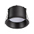 358900 SPOT NT22 472 черный Светильник встраиваемый светодиодный IP20 LED 4000К 9W 220V TRAN