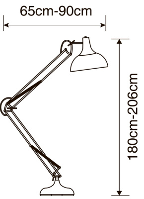 Торшер Arte Lamp GOLIATH