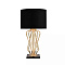 118-E27x1 Лампа настольная черная ELVAN от интернет магазина Elvan.ru