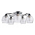 Потолочная люстра Arte Lamp GEMMA A1674PL-5CC