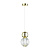 5008/7L L-VISION ODL23 589 золотой/прозрачный/металл/акрил Подвес LED 7W 4000K 350Лм CRYSTAL