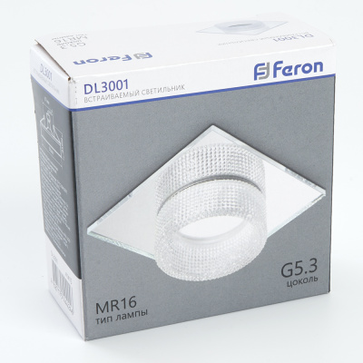 Светильник потолочный встраиваемый FERON DL3001