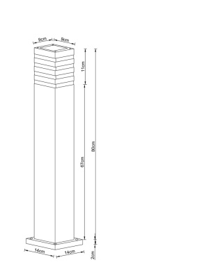 Ландшафтный светильник Arte lamp HEATHER