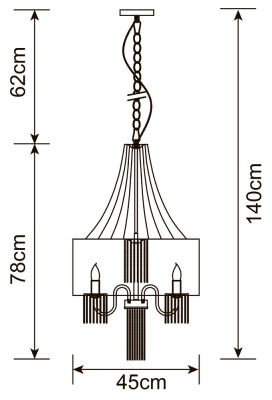 Люстра Arte Lamp GRANNY