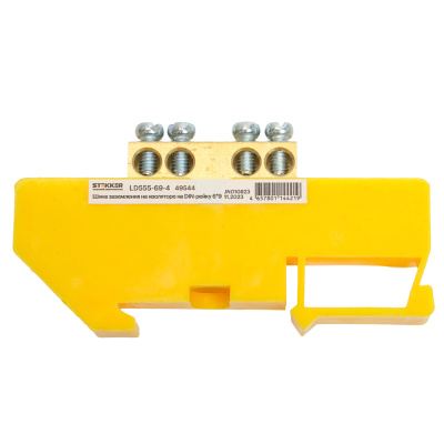 Шины N, PE, PEN, L, кросс-модули STEKKER LD555-69-4