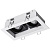 370713 SPOT NT20 482 белый/черный Встраиваемый светильник IP20 GU10 2*50W 220V GESSO