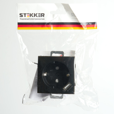 Розетка STEKKER PST16-9111-03
