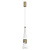 5043/12L L-VISION ODL24 435 глянц.золото/прозрачный/металл/стекло Подвес LED 12W 3000K 1334Лм LUMP
