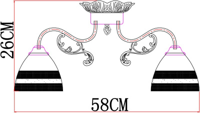 Потолочная люстра Arte Lamp FRANCESCA