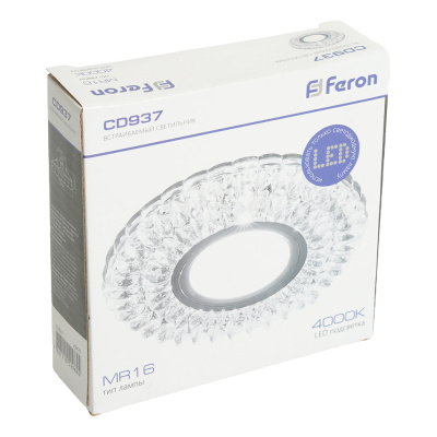 Светильник потолочный встраиваемый FERON CD937