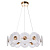 Подвесная люстра Arte Lamp CHERISH A2097LM-90GO
