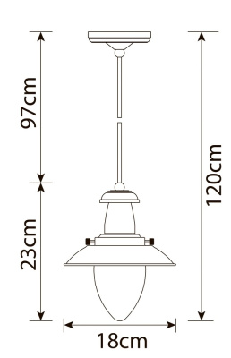 Подвесной светильник Arte Lamp FISHERMAN