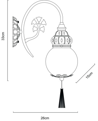 Бра Arte Lamp SULTAN