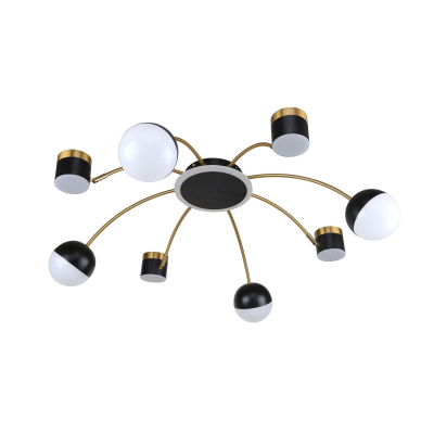 3096-8P, потолочная люстра, D920xH270, LEDx4W + 4xLEDx7W + 4xLEDx5W + 4xLEDx3W, 3394LM, 4000K, included