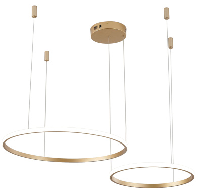 Светильник ZORTES RINGOLIGHT ZRS.33320.63F, Мощность - 63Вт, Тип лампы: LED, В - 1500мм / Ш - ø400/ø600мм