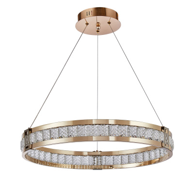 4206-6P, подвесная люстра, D600xH80/1500, 2xLEDx31W, 7120LM, 3000K, included