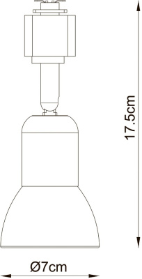 Трековый светильник Arte Lamp GALA