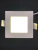 102SQ-6W-3000K-Wh Cветильник светодиодный встраиваемый 102SQ-6W-3000K-Wh Cветильник светодиодный встраиваемый