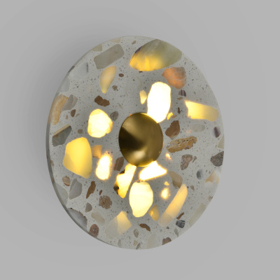 Бра Zortes Terrazzo ZRS.1878.02, Мощность - 7Вт, Тип лампы: LED, В -200мм / Ш - 200мм