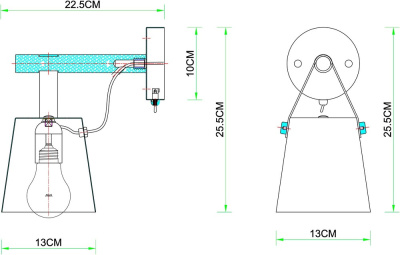 Бра Arte Lamp THOMAS