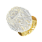 625-GY-5.3-Cl-Gl Светильник точечный прозрачный-золотой от интернет магазина Elvan.ru