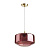 4782/1 PENDANT ODL21 487 бордовый/бронзовый Подвес E27 60W BINGA