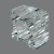 1055A-GY-5.3-Ch-Cl  Светильник точечный прозрачный хром от интернет магазина Elvan.ru