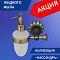 98809BR Дозатор жидкого мыла темная бронза ELVAN от интернет магазина Elvan.ru