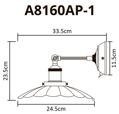 Бра Arte Lamp ASTI