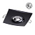 370796 SPOT NT21 530 черный Светильник встраиваемый влагозащищенный IP44 GU10 50W 220V WATER