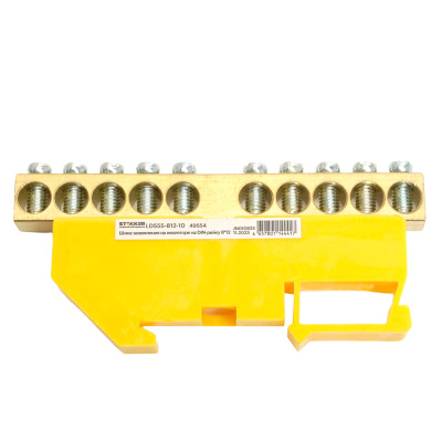 Шины N, PE, PEN, L, кросс-модули STEKKER LD555-812-10