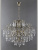 33473-8хE14-Br Люстра хрустальная подвесная бронза ELVAN от интернет магазина Elvan.ru
